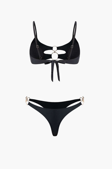 Ring Decor Bikini Two-piece Set