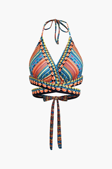 Bohemian Print Swimsuit 3-Piece Sets