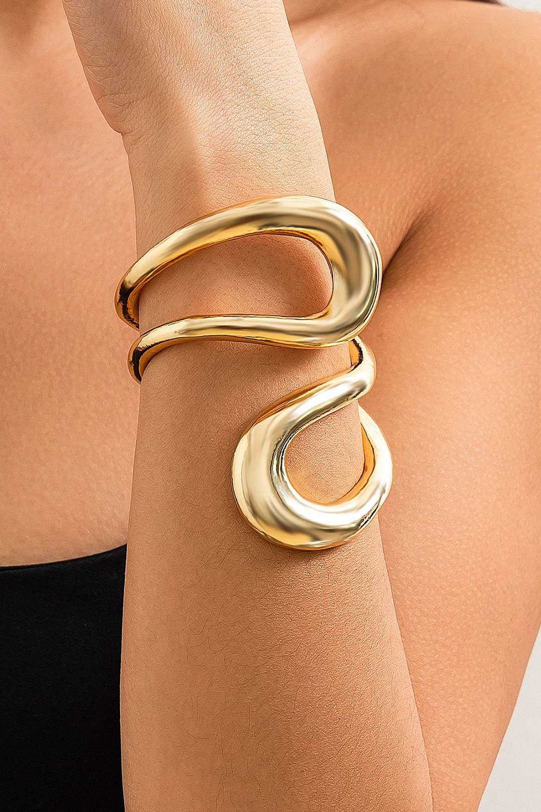 Cut Out Asymmetrical Bracelet