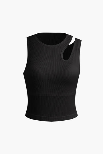 Cut Out Tank Top