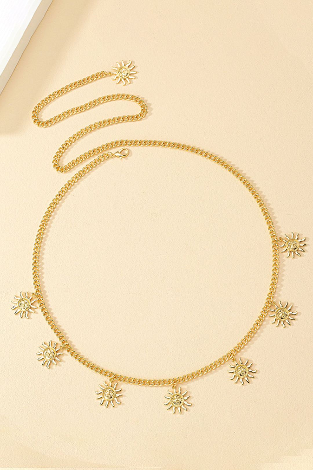 Sun Pendant Waist Chain