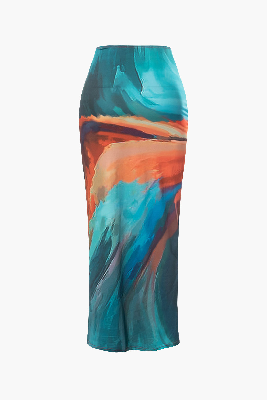 Tie Dye Maxi Skirt