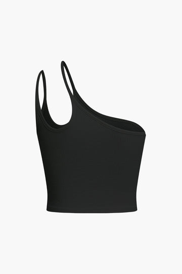 Asymmetrical Shoulder Cami Top