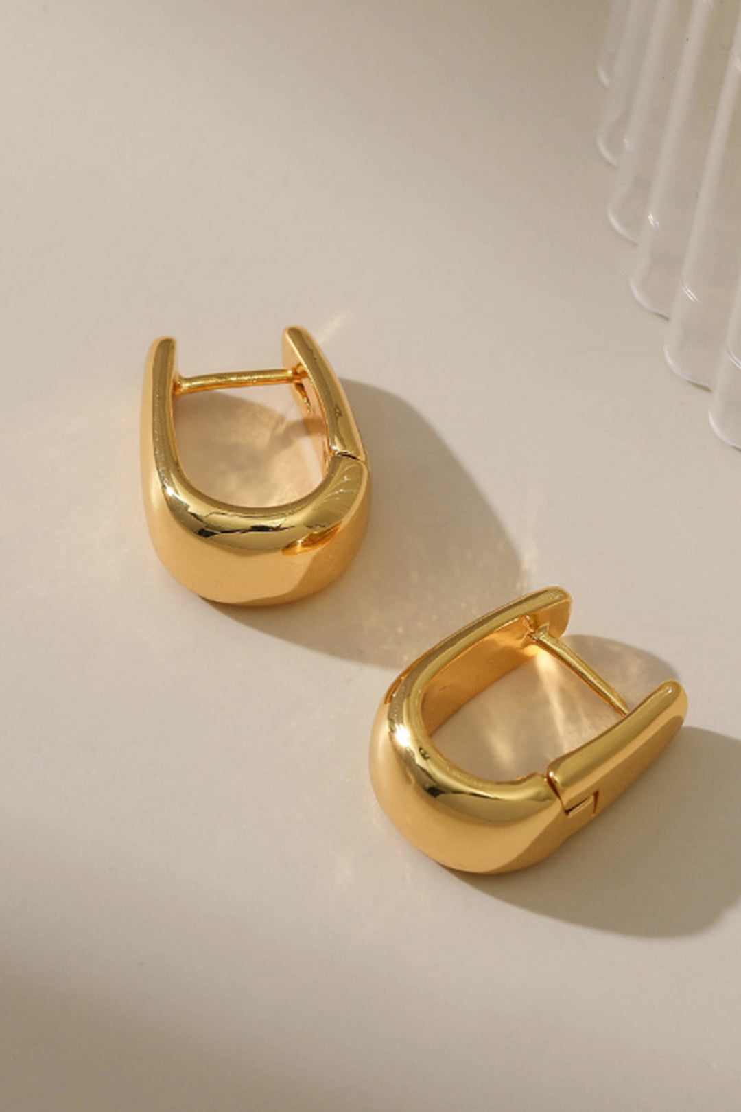 U-shape Metal Earrings