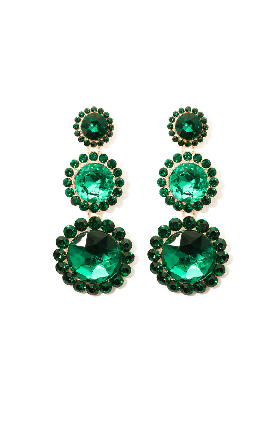 Emerald Drop Earrings