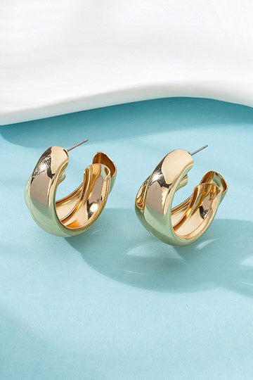 Layer C-shape Earrings