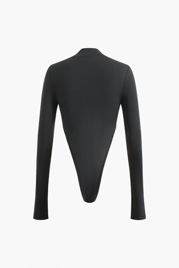 Mock Neck Long Sleeve Bodysuit