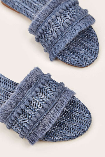 Fringe Slippers