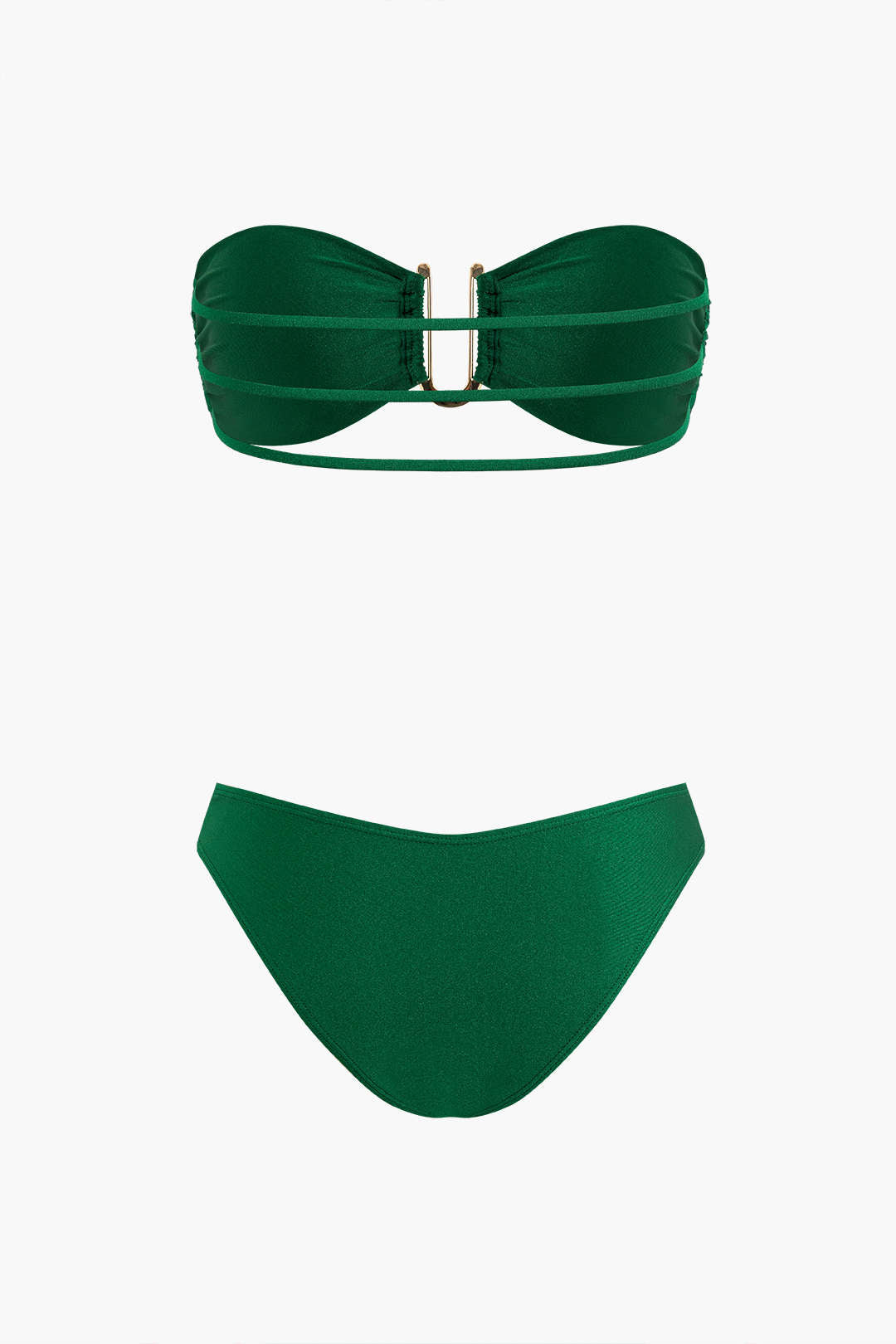 U-shaped Ring Swimsuit Bikini Set