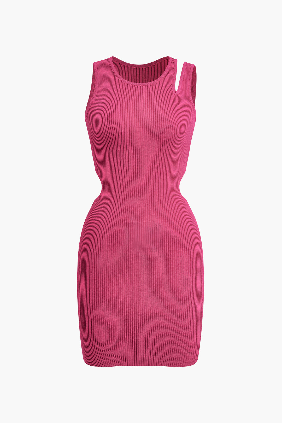 Cut Out Tank Knit Mini Dress