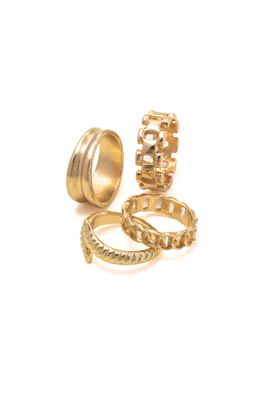 Set of 4 Pc Joint Rings