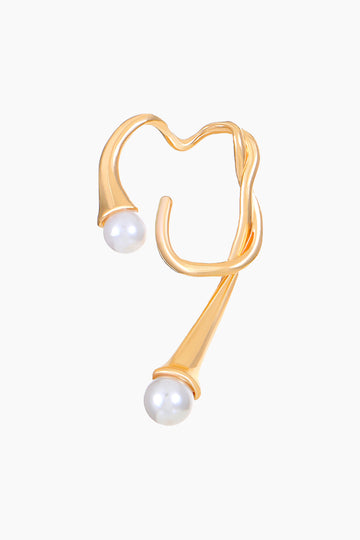 Pearl Curve Earrings