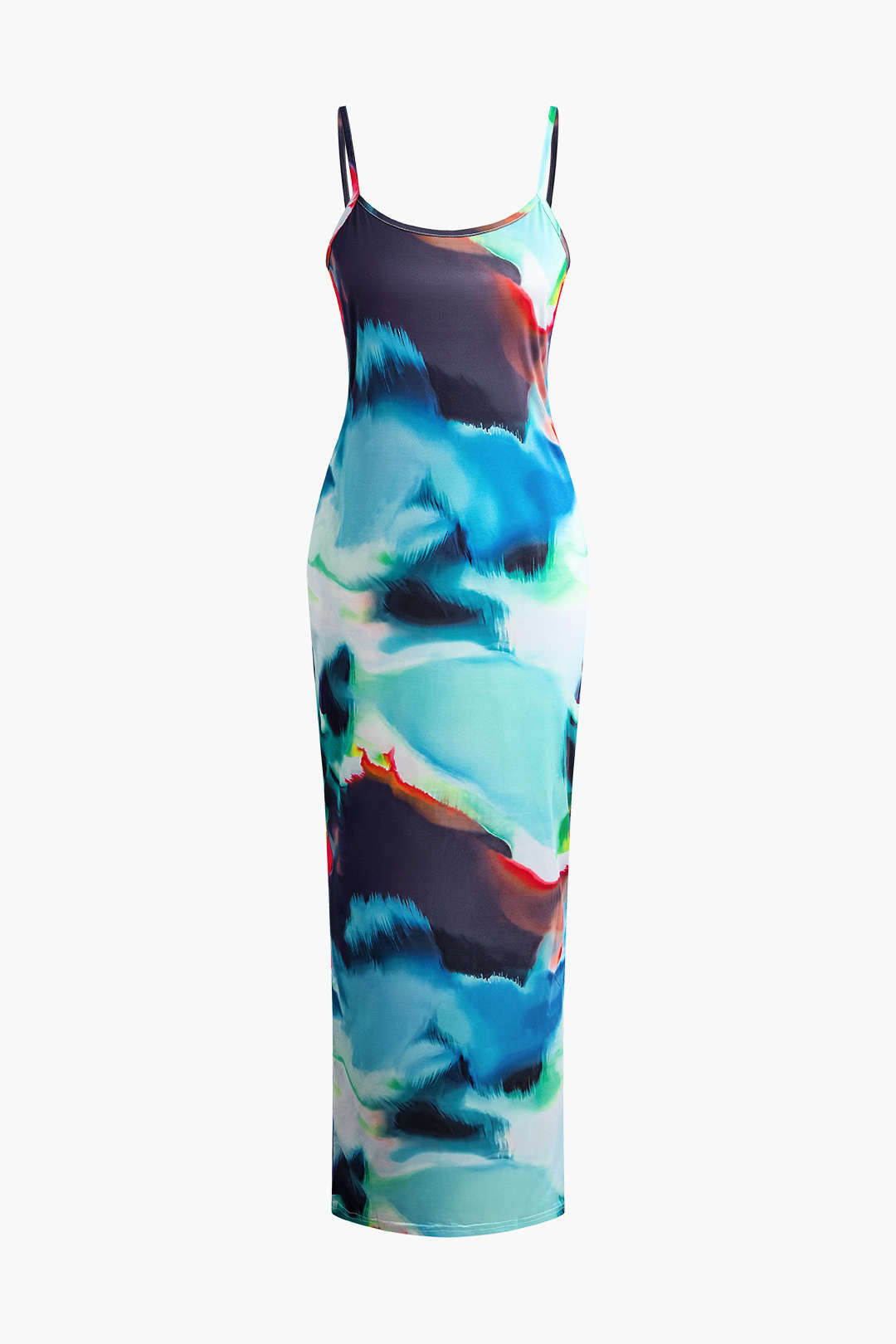 Tie Dye Slip Maxi Dress